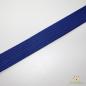 Preview: Gurtband Uni 30 mm Kobaltblau